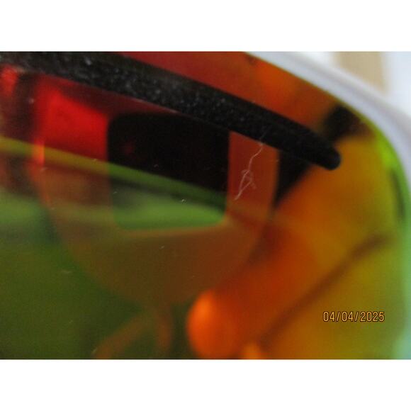 USED SMITH Unisex Adult Rally Snow Sport Goggle-White Frame/Red Sol-XMirror Lens - Picture 3 of 6